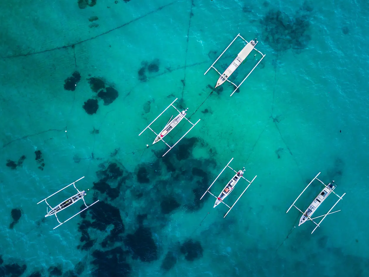 Navegación en catamarán