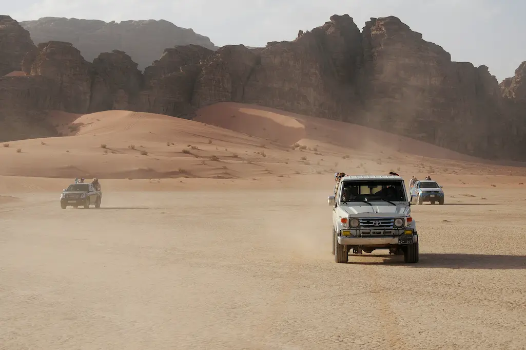 Safari en Wadi Rum