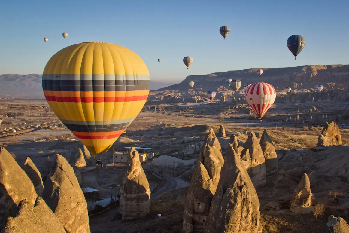 Paseo en globo en Capadocia